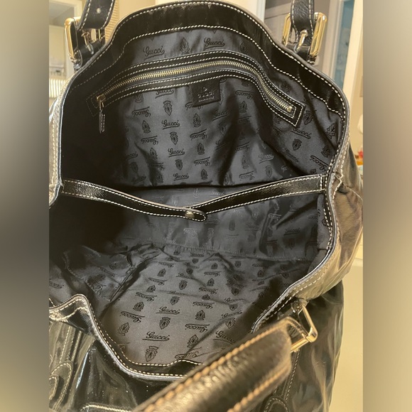 EUC *With Dust Bag* Gucci Dialux Britt Crystal Tote (Medium) - Picture 8 of 16